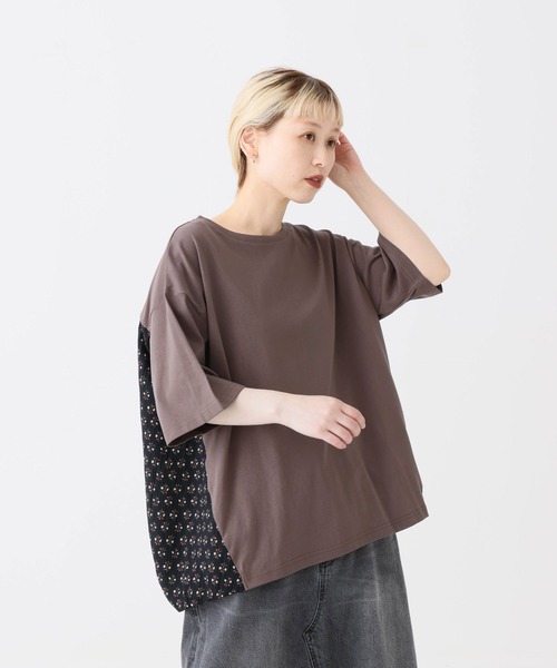 HEART MARKET(ハートマーケット)の「バックバルーンヘムプルオーバー(Tシャツ/カットソー・レディース・ブラック/チャコール/ホワイト/カーキ・FREE)」の5枚目の写真