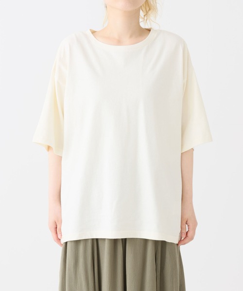 HEART MARKET(ハートマーケット)の「バックバルーンヘムプルオーバー(Tシャツ/カットソー・レディース・ブラック/チャコール/ホワイト/カーキ・FREE)」の11枚目の写真