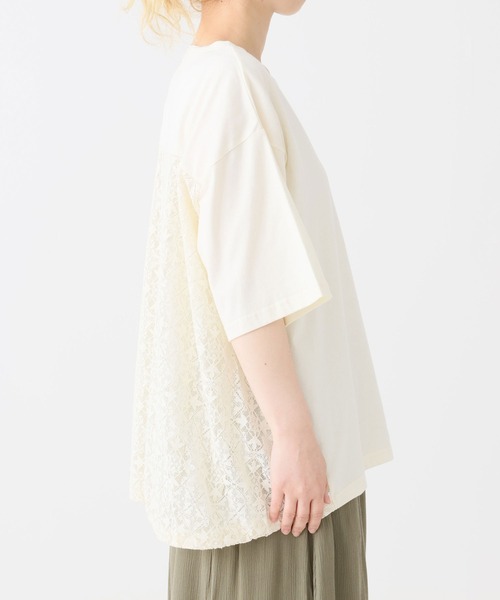 HEART MARKET(ハートマーケット)の「バックバルーンヘムプルオーバー(Tシャツ/カットソー・レディース・ブラック/チャコール/ホワイト/カーキ・FREE)」の12枚目の写真