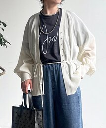 シアーニットカーデ