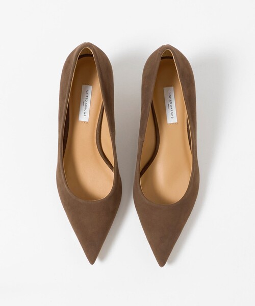 UNITED ARROWS(ユナイテッドアローズ)の「EVERY ポインテッド パンプス(パンプス・レディース・ブラック/ブラウン系・37h/36/37/38/35/35h/36h)」の4枚目の写真