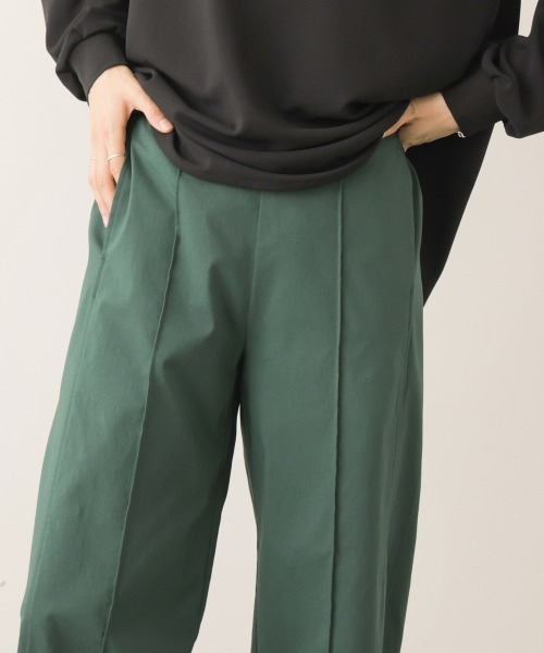 Bou Jeloud(ブージュルード)の「【サイズ展開あり】抗菌防臭HAKIYASE WIDEパンツ(その他パンツ・レディース・グリーン/ブラック/ブラウン/ライトグレー・40/38)」の18枚目の写真