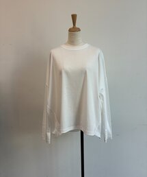 バックギャザー長袖カットソー