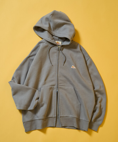 FREAK'S STORE(フリークスストア)の「限定展開 KELTY × FREAK'S STORE/ケルティ 別注 裏起毛 フルジップ パーカー(パーカー・レディース・ピンク/ライトグレー/ネイビー/ブラウン/ベージュ/オリーブ/ブラック・フリ-)」の4枚目の写真