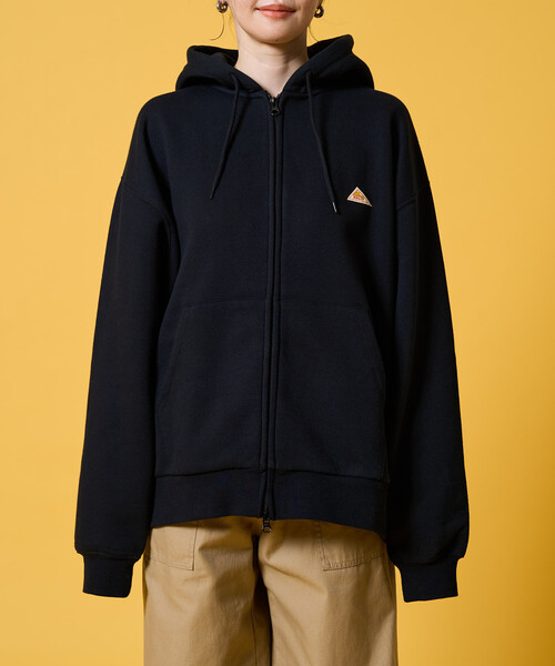 FREAK'S STORE(フリークスストア)の「限定展開 KELTY × FREAK'S STORE/ケルティ 別注 裏起毛 フルジップ パーカー(パーカー・レディース・ピンク/ライトグレー/ネイビー/ブラウン/ベージュ/オリーブ/ブラック・フリ-)」の18枚目の写真