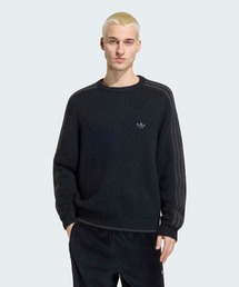 adidas | スリーストライプス フラッフィー ニット クルー スウェットシャツ / トレーナー / アディダスオリジナルス adidas Originals(スウェット)