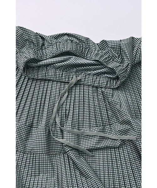 marjour(マージュール)の「TAFFETA CHECK TIERED SKIRT(スカート・レディース・ブラック・M)」の10枚目の写真