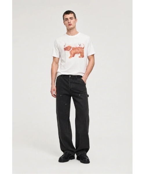 Carne Bollente(カルネボレンテ)の「Friendly Greeting(Tシャツ/カットソー・メンズ・ホワイト・LARGE/MEDIUM/SMALL)」の2枚目の写真