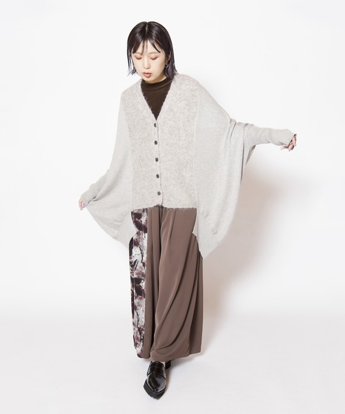 OSMOSIS(オズモーシス)の「プリント切替タックパンツ(その他パンツ・レディース・ブラウン/ブラック/ネイビー・ONE SIZE)」の12枚目の写真