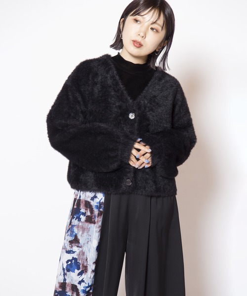 OSMOSIS(オズモーシス)の「プリント切替タックパンツ(その他パンツ・レディース・ブラウン/ブラック/ネイビー・ONE SIZE)」の13枚目の写真