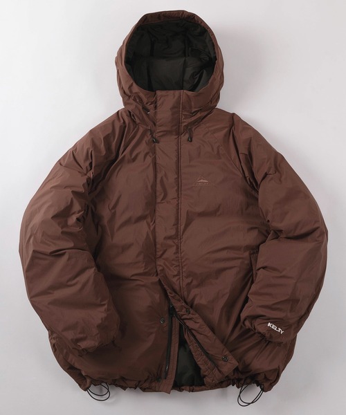 KELTY(ケルティ)の「【97】【KELTY/ケルティ】インサレーション ミドルコート/パファージャケット/ブルゾン/シンサレート/3M/撥水加工/中綿/ミドル丈/ユニセックス/レディース/メンズ(ダウンジャケット/コート・メンズ・チャコールグレー/バーガンディー/ブラック/ベージュ・XL/L/M)」の4枚目の写真