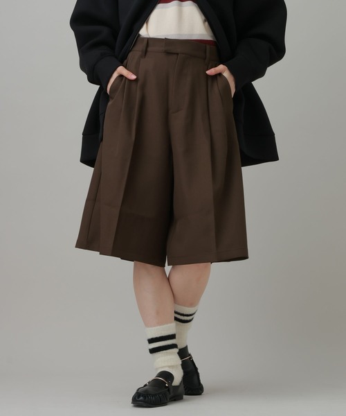 LAKOLE(ラコレ)の「ツータックハーフパンツ / 1057787(その他パンツ・レディース・ブラウン/ブラック/グレー・MEDIUM/LARGE)」の20枚目の写真