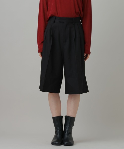 LAKOLE(ラコレ)の「ツータックハーフパンツ / 1057787(その他パンツ・レディース・ブラウン/ブラック/グレー・MEDIUM/LARGE)」の21枚目の写真