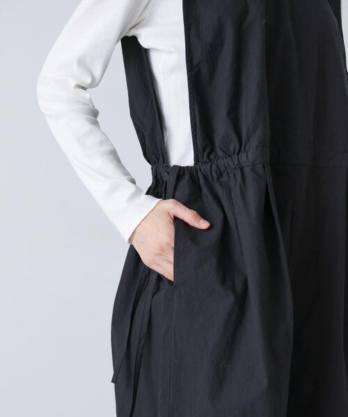 かぐれ(カグレ)の「『2サイズ展開』サイドギャザーサロペット(サロペット/オーバーオール・レディース・ブラック・0/1)」の18枚目の写真