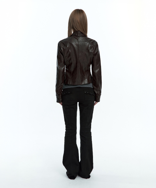 ROUGHNECK（ラフネック）の「ウェスタンスタッズブーツカットパンツ ブラック（その他パンツ・レディース・その他・SMALL/MEDIUM）」の4枚目の写真