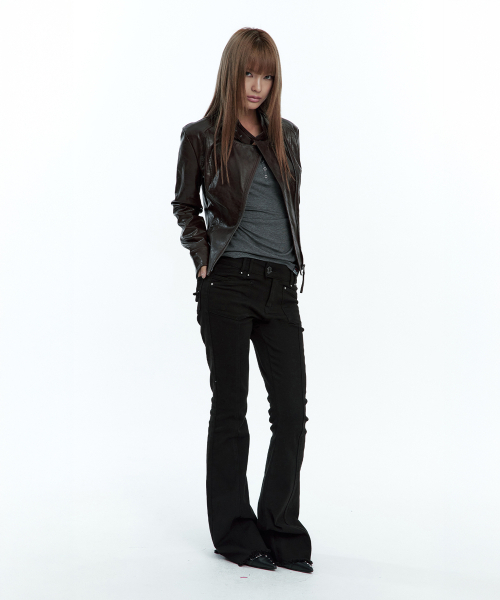 ROUGHNECK（ラフネック）の「ウェスタンスタッズブーツカットパンツ ブラック（その他パンツ・レディース・その他・SMALL/MEDIUM）」の7枚目の写真