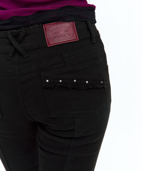 ROUGHNECK（ラフネック）の「ウェスタンスタッズブーツカットパンツ ブラック（その他パンツ・レディース・その他・SMALL/MEDIUM）」の12枚目の写真