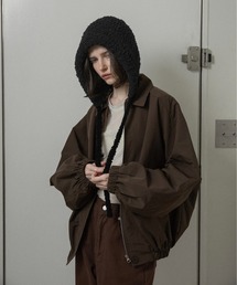lawgy（ラウジー）の「pocket detail rounded blouson jacket / ポケットディテールラウンデッドブルゾンジャケット（ブルゾン）」