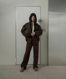 lawgy（ラウジー）の「pocket detail rounded blouson jacket / ポケットディテールラウンデッドブルゾンジャケット（ブルゾン）」