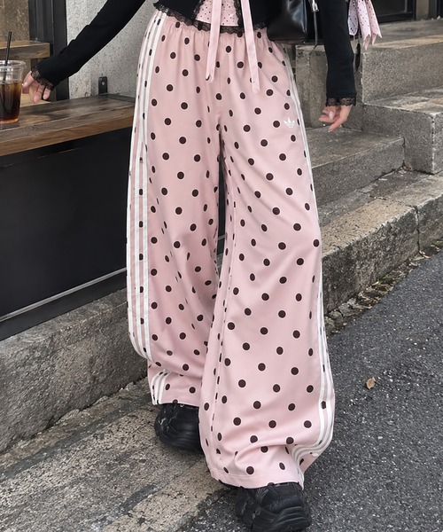 adidas/アディダス】ドット柄ワイドパンツ(その他パンツ)|adidas adidas/アディダス】ドット柄ワイドパンツ(その他パンツ)|adidas