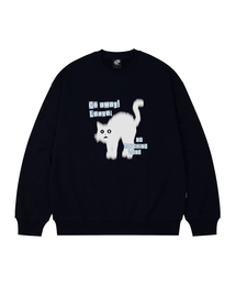 GO AWAY CAT オーバーサイズスウェット_9 COL