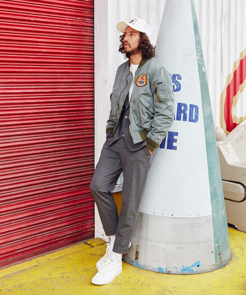 HYSTERIC GLAMOUR（ヒステリックグラマー）の「レ-ヨンストレッチポンチ SWP（スラックス・メンズ・チャコールグレー/ブラック・SMALL/MEDIUM）」の9枚目の写真