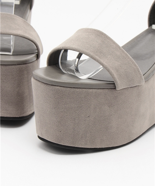 HARE（ハレ）の「アツゾコストラップサンダル(HARE)（サンダル・レディース・グレー/ブラック/オレンジ・LARGE/MEDIUM）」の6枚目の写真