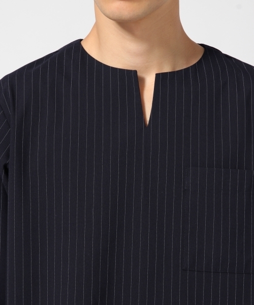 RAGEBLUE(レイジブルー)の「スキッパープルオーバー7分袖/727262(シャツ/ブラウス・メンズ・ブラック/オリーブ/その他/ネイビー・LARGE/MEDIUM)」の13枚目の写真