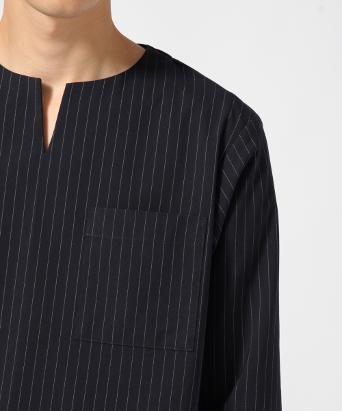 RAGEBLUE(レイジブルー)の「スキッパープルオーバー7分袖/727262(シャツ/ブラウス・メンズ・ブラック/オリーブ/その他/ネイビー・LARGE/MEDIUM)」の14枚目の写真