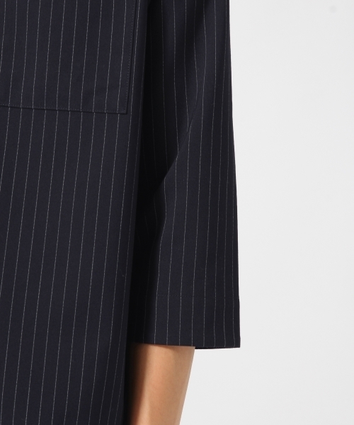 RAGEBLUE(レイジブルー)の「スキッパープルオーバー7分袖/727262(シャツ/ブラウス・メンズ・ブラック/オリーブ/その他/ネイビー・LARGE/MEDIUM)」の6枚目の写真