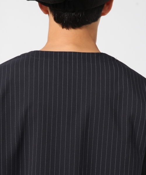 RAGEBLUE(レイジブルー)の「スキッパープルオーバー7分袖/727262(シャツ/ブラウス・メンズ・ブラック/オリーブ/その他/ネイビー・LARGE/MEDIUM)」の9枚目の写真