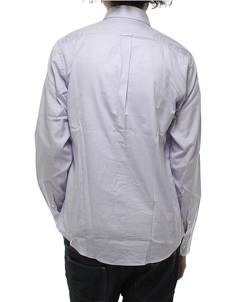 green label relaxing（グリーンレーベルリラクシング）の「◎P/OX ONE POINT/EMBROシャツ（GLF02）（シャツ/ブラウス・メンズ・ホワイト/ライラック/ブラック/ライトブルー・SMALL/MEDIUM/LARGE/X-LARGE）」の5枚目の写真