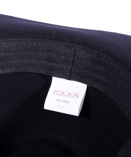 ８(eight)（エイト）の「つば広 フェルトハット 中折れ ウール（ハット・メンズ・グレー/ブラック・FREE）」の8枚目の写真