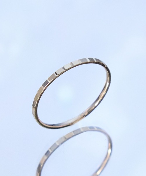 K10】スリムリング/細リング/ゴールド<動画あり><7号～13号展開