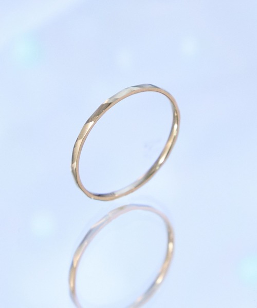 JUPITER(ジュピター)の「【K10】スリムリング/細リング/ゴールド<動画あり><7号~13号展開>(リング・レディース・ゴールド/ゴールド系その他3/ゴールド系その他2/ゴールド系その他4・#7/#9/#13/#11)」の11枚目の写真