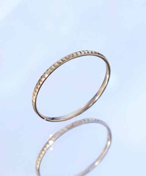 K10】スリムリング/細リング/ゴールド<動画あり><7号～13号展開