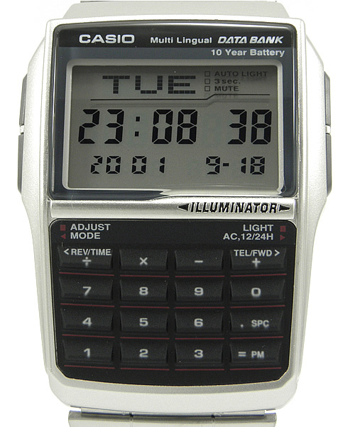 AMERICAN RAG CIE(アメリカンラグシー)の「CASIO(カシオ)時計 BRI-DBC32D-1A(アナログ腕時計・メンズ・シルバー・フリ-)」の4枚目の写真