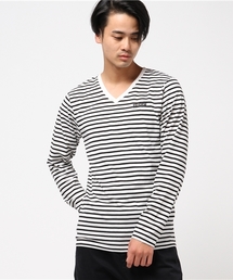 VENCEEXCHANGE | 天竺1ポイント刺繍ロンＴ   (Tシャツ/カットソー)