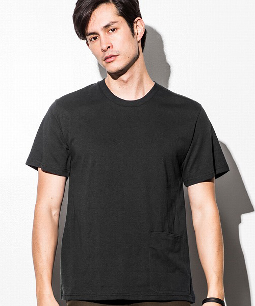 NUMBER (N)INE DENIM（ナンバーナインデニム）の「NUMBER (N)INE DENIM(ナンバーナインデニム)ポケットデザインビッグTシャツ（Tシャツ/カットソー・メンズ・ホワイト/ブラック/グレー/ネイビー・SMALL/MEDIUM/LARGE）」の3枚目の写真