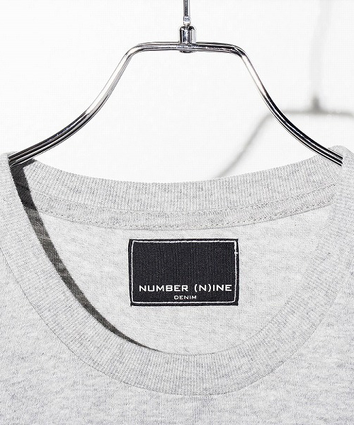NUMBER (N)INE DENIM（ナンバーナインデニム）の「NUMBER (N)INE DENIM(ナンバーナインデニム)ポケットデザインビッグTシャツ（Tシャツ/カットソー・メンズ・ホワイト/ブラック/グレー/ネイビー・SMALL/MEDIUM/LARGE）」の10枚目の写真