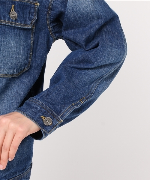 LBC（エルビーシー）の「ノーカラージャケット                     （ブルゾン・レディース・ピンク/ブルー/ネイビー・LARGE/MEDIUM）」の8枚目の写真