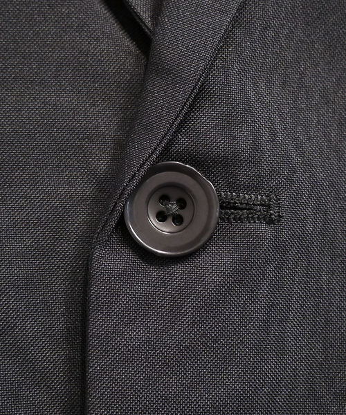 MONO-MART(モノマート)の「1B ショート丈 テーラード ジャケット ノッチドラペル(テーラードジャケット・メンズ・ブラック/ワイン/キャメル/グレー/チャコール/ネイビー・M/L/XL/S)」の16枚目の写真