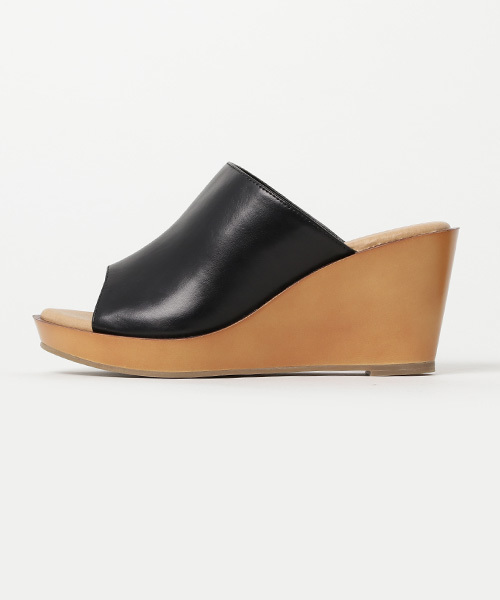 LBC(エルビーシー)の「サボミュール (サンダル・レディース・ブラック/ライトブラウン/シルバー・LARGE/MEDIUM)」の4枚目の写真