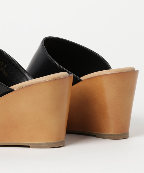 LBC(エルビーシー)の「サボミュール (サンダル・レディース・ブラック/ライトブラウン/シルバー・LARGE/MEDIUM)」の9枚目の写真