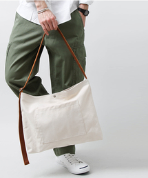WEGO | WEGO/キャンバスコンビワンショルダーバッグ(ショルダーバッグ)