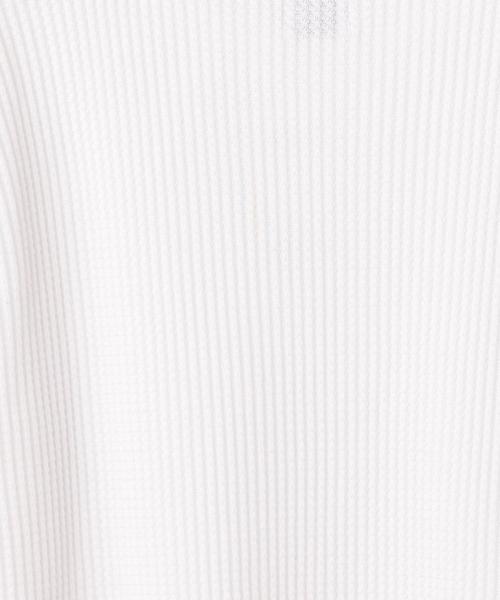 coen（コーエン）の「【5/18「ヒルナンデス！」放映】ワッフルTシャツ（Tシャツ/カットソー・レディース・オフホワイト/グレー/オレンジ系その他/ネイビー・FREE）」の13枚目の写真