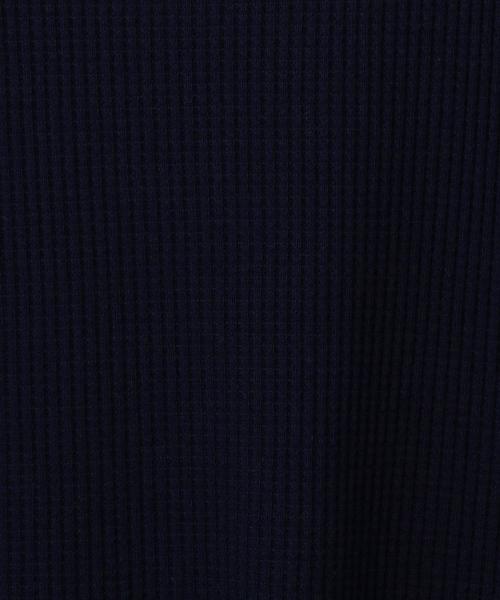 coen（コーエン）の「【5/18「ヒルナンデス！」放映】ワッフルTシャツ（Tシャツ/カットソー・レディース・オフホワイト/グレー/オレンジ系その他/ネイビー・FREE）」の21枚目の写真