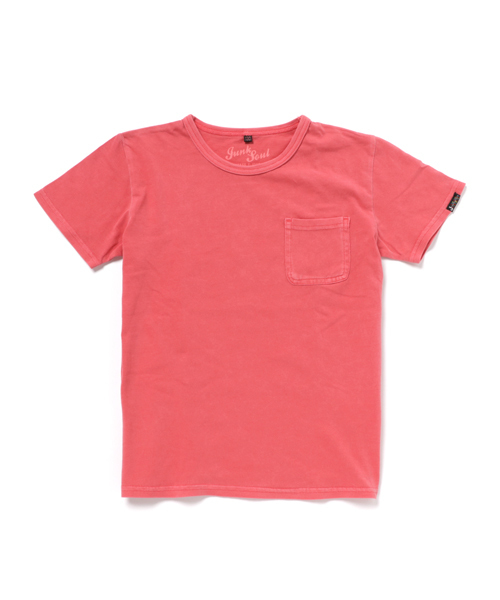 go slow caravan（ゴースローキャラバン）の「JUNK SOUL / ジャンクソウル　ピグメント加工ポケットT-shirt (M4)（Tシャツ/カットソー・キッズ・ネイビー/レッド/ライトブルー/ブラック・150/130/140/160）」の4枚目の写真