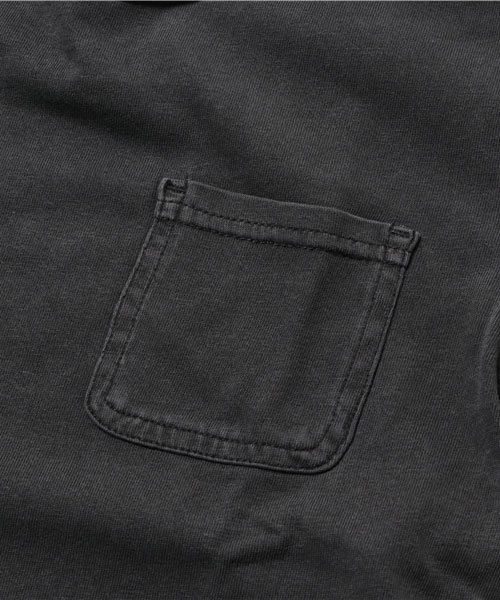 go slow caravan（ゴースローキャラバン）の「JUNK SOUL / ジャンクソウル　ピグメント加工ポケットT-shirt (M4)（Tシャツ/カットソー・キッズ・ネイビー/レッド/ライトブルー/ブラック・150/130/140/160）」の7枚目の写真