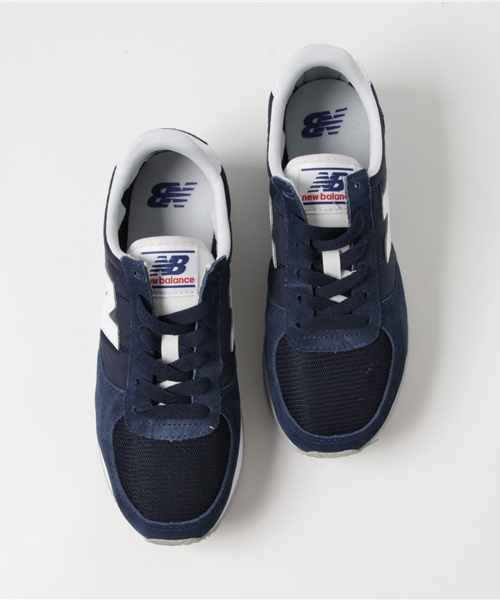 NEW BALANCE（ニューバランス）の「【NEW BALANCE】U220（スニーカー・レディース・グレー/ネイビー/レッド・M/L/S）」の5枚目の写真